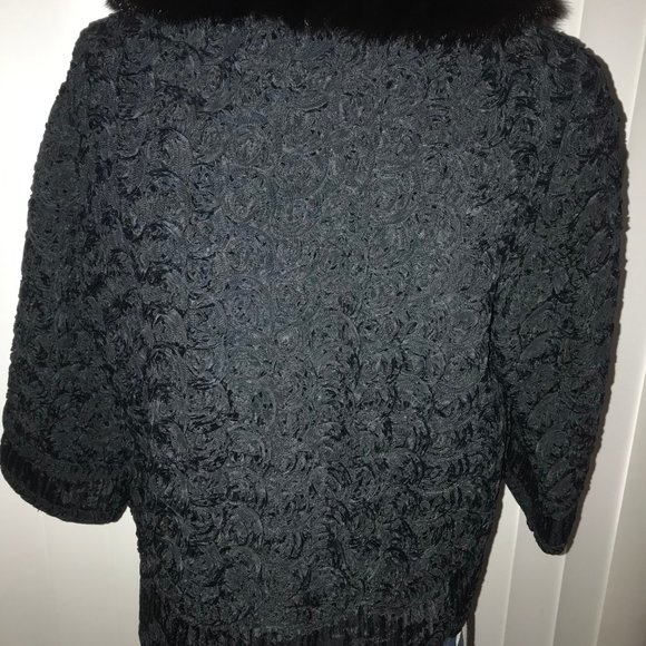 Vintage Mink Bolera Evening Jacket - Handsewn - Picture 4 of 8